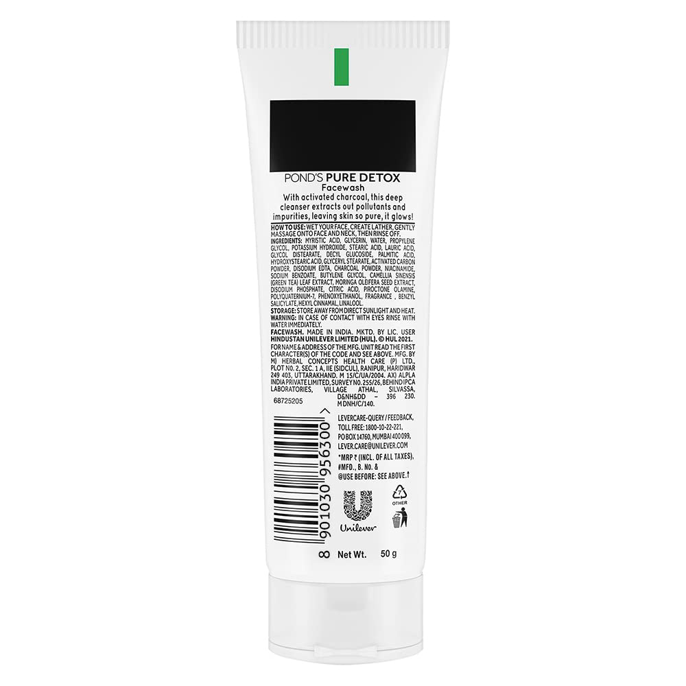Ponds Charcoal Face Wash 50 Gms view 2