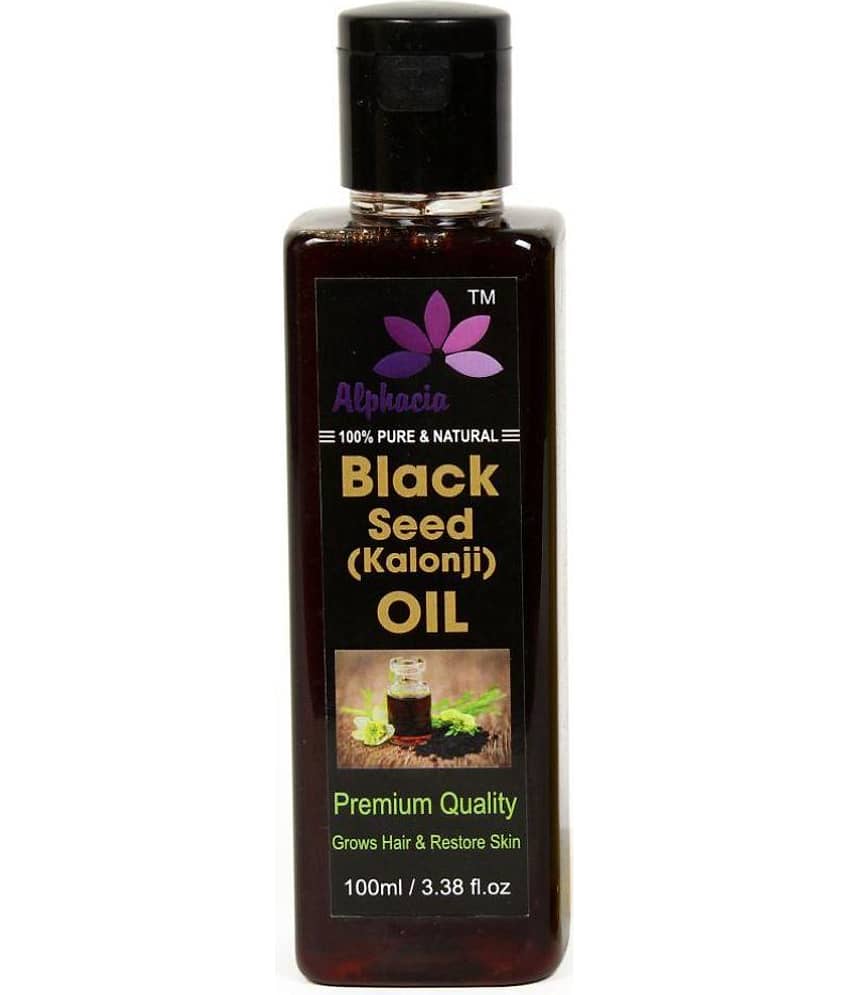 Alphacia 100% Pure & Natural Black seed (Kalonji) Hair Oil & Skin Oil 300 ml Pack of 3 view 2