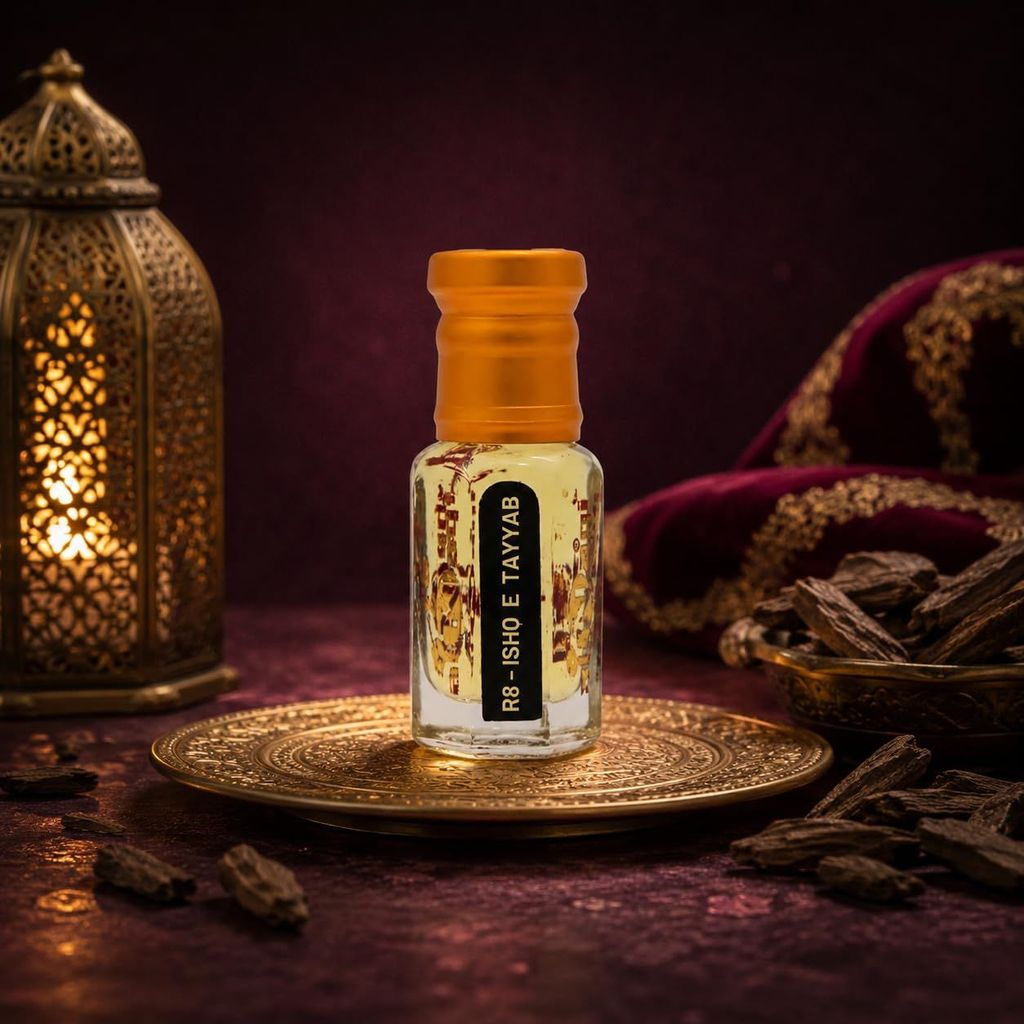 alNaqi Ishq-e-Tayyab 6ml - Authentic Arabian Attar for Men and Women, Long Lasting Floral Woody Fragrance, Alcohol Free Unisex Perfume Oil view 2