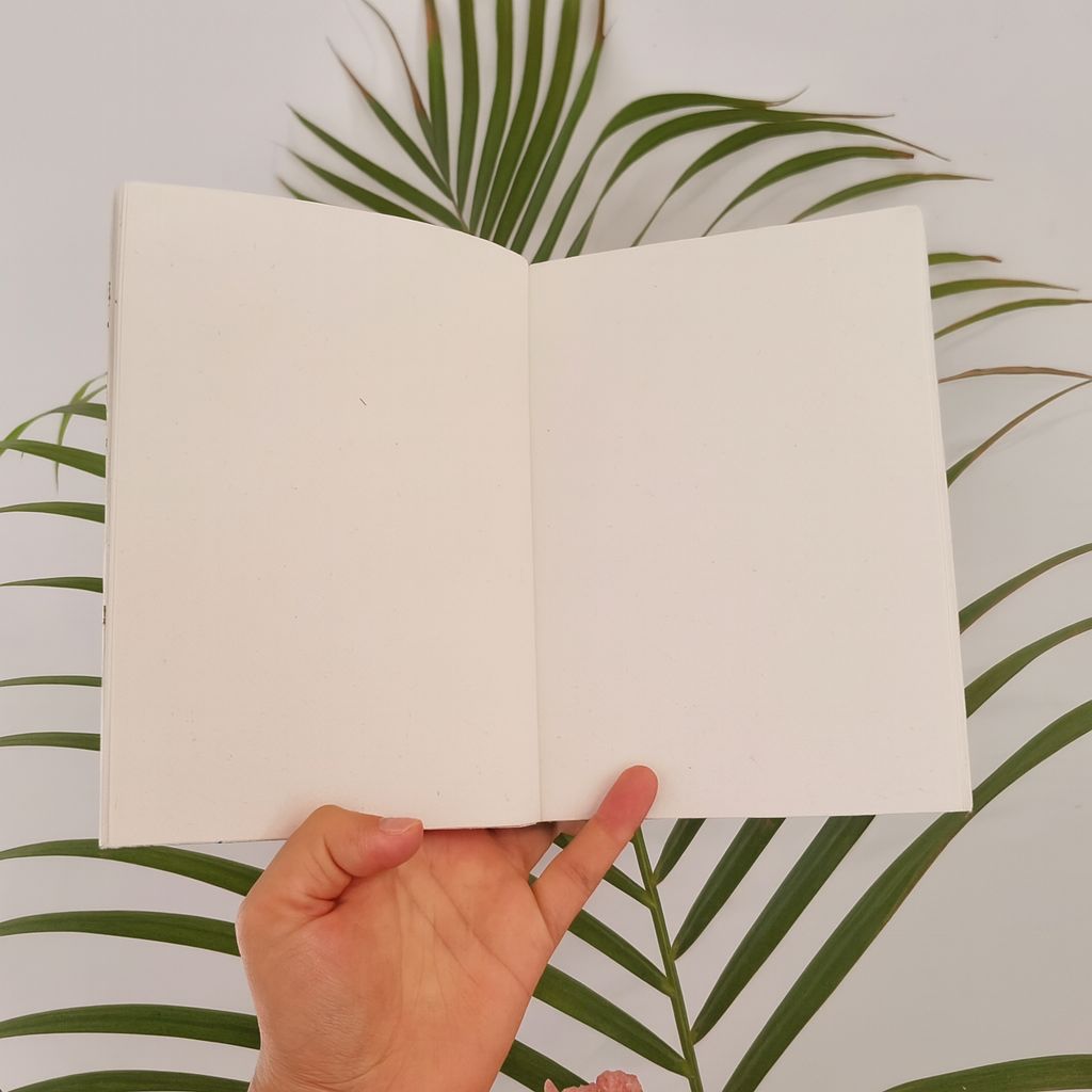 Handmade Butterfly & Dragonfly Print Eco-Friendly Diary Book view 2