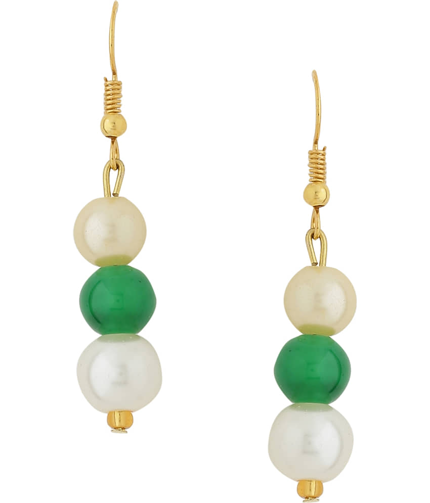 VIRAASI - Off White Alloy Necklace Set ( Pack of 1 ) view 2