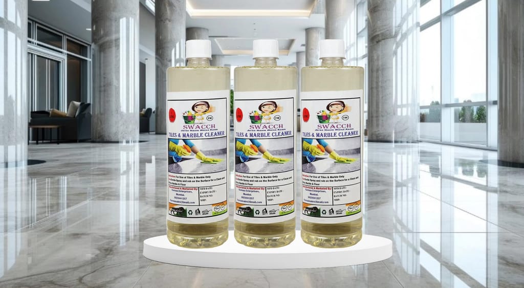 Tiles & Marble Cleaner (1 Litre) (Pack of 3) view 2