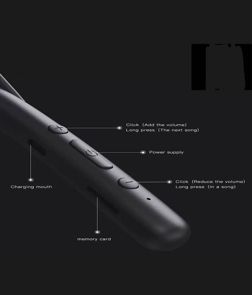 COREGENIX FIRE In-the-ear Bluetooth Headset with Upto 25h Talktime Deep Bass - Multicolor view 2