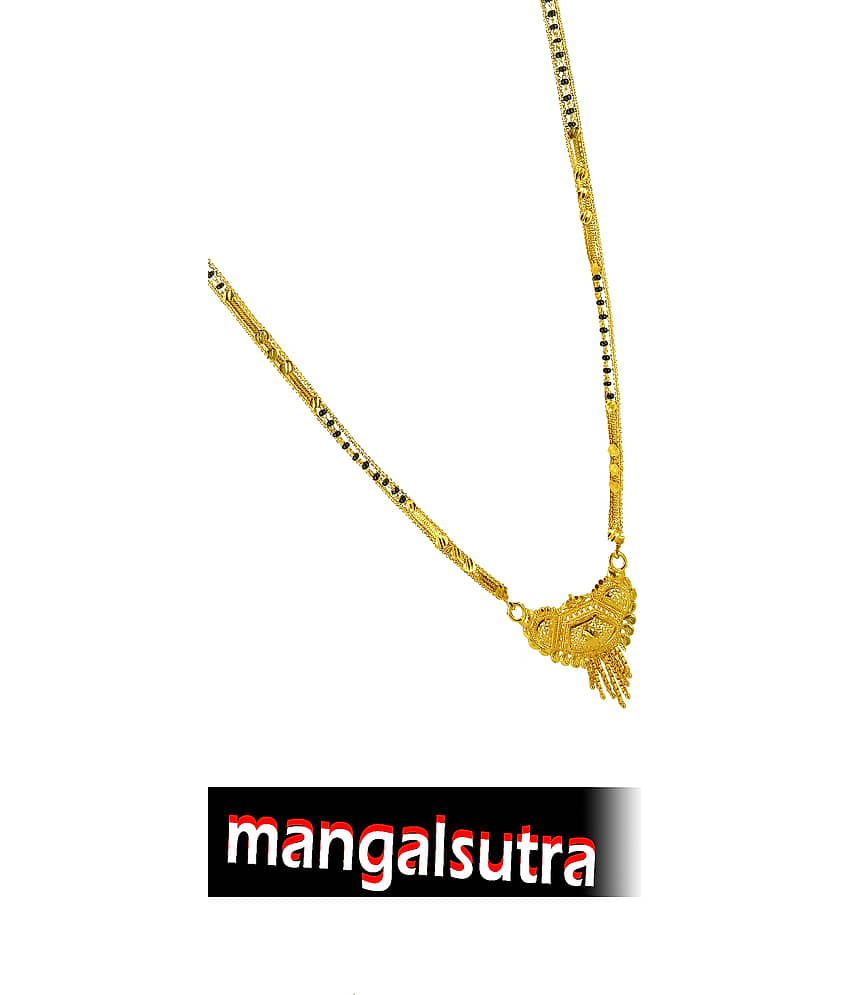 KRIMO Gold Plated Letest & Designer Mangalsutra For Women-100188 view 2