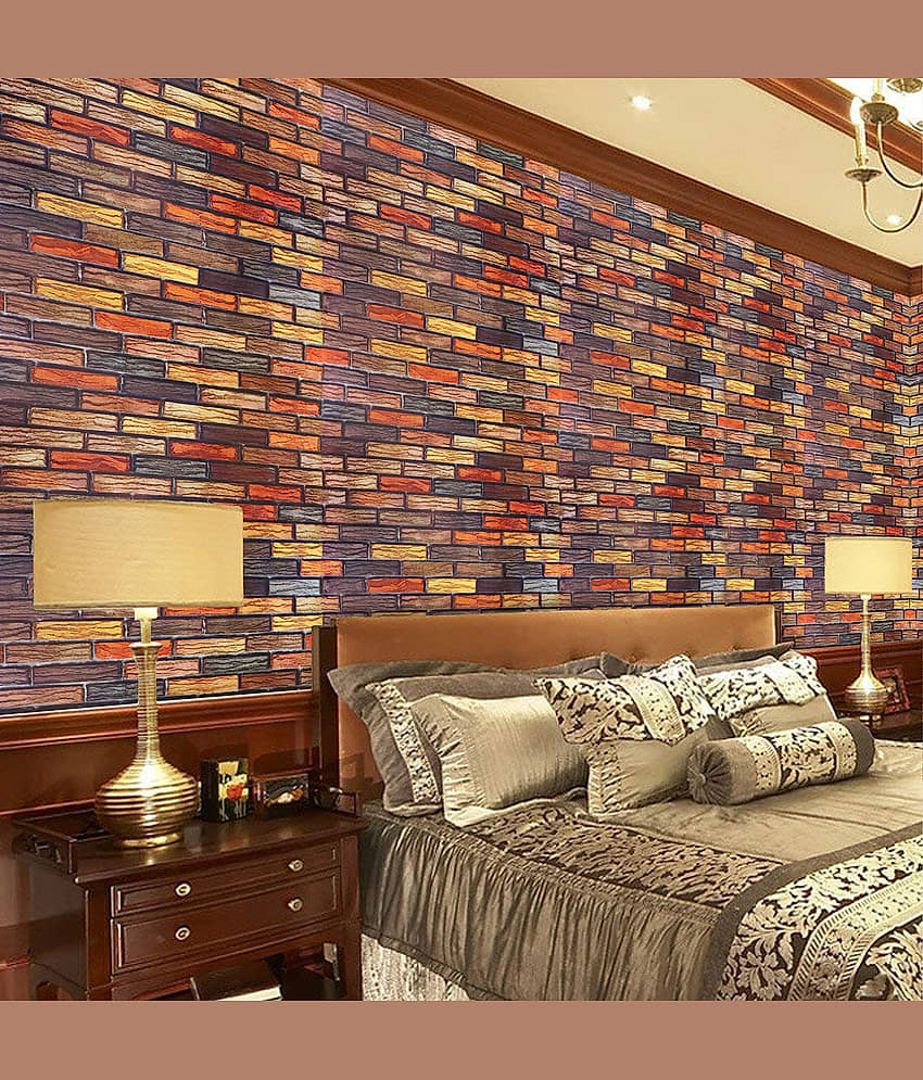 LARBENZ Vinyl Abstract Wallpapers Multicolor view 2
