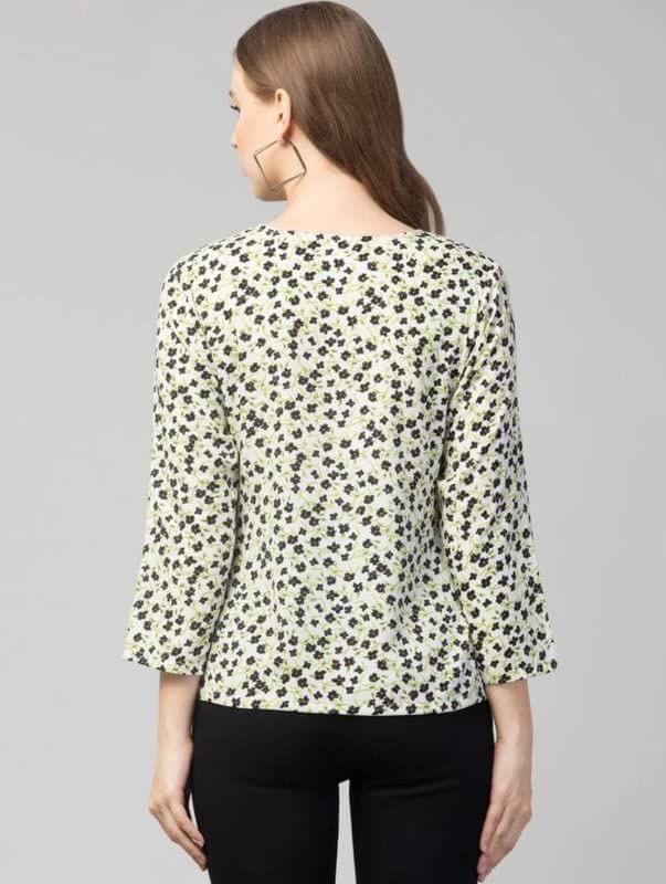 Kulfi Women's Full Sleeve Regular Printed Tops view 2