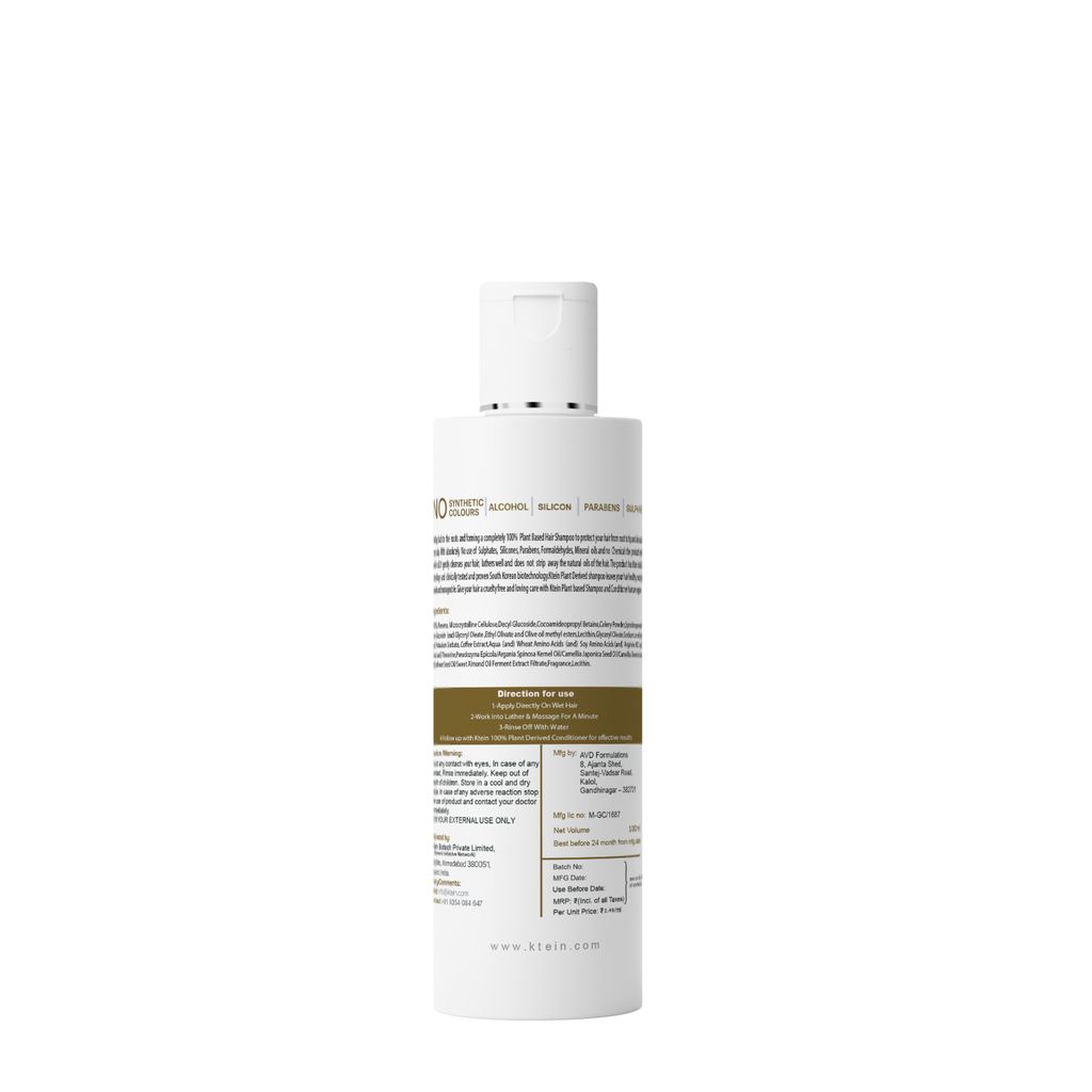Ktein Natural Chemical Free Plant Derived Shampoo(100ml) view 2