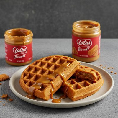 Lotus Biscoff Waffle