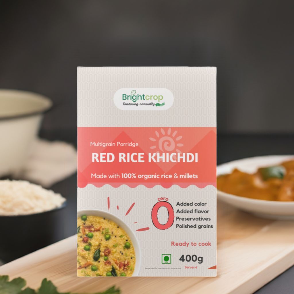Red Rice Khichdi | Multigrain Porridge (400Gms Pack) view 2