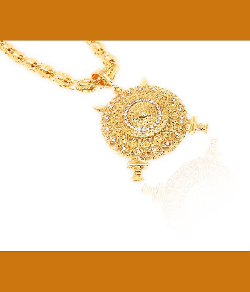 JIPPA - Gold Pendant set ( Pack of 1 ) view 2