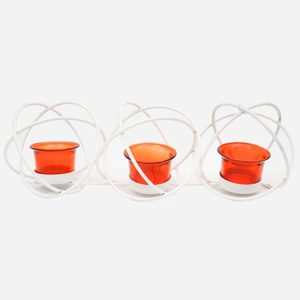 Craftlayout Metal Tea Light Candle Holder 4.5 Inch view 2