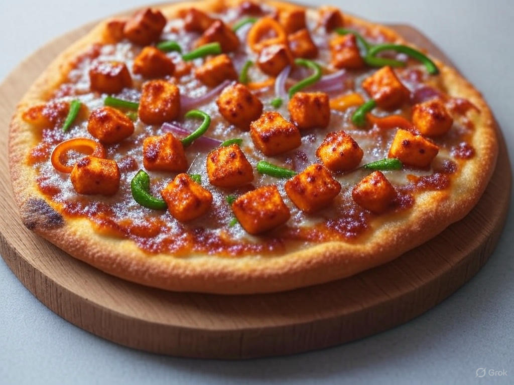 Chilli paneer bento pizza [8 inch]