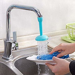 Right traders Kitchen Faucet Plastic Adjustable Tap Extender, Sink Tap Shower Head Nozzle Saving - Water for Ki view 2