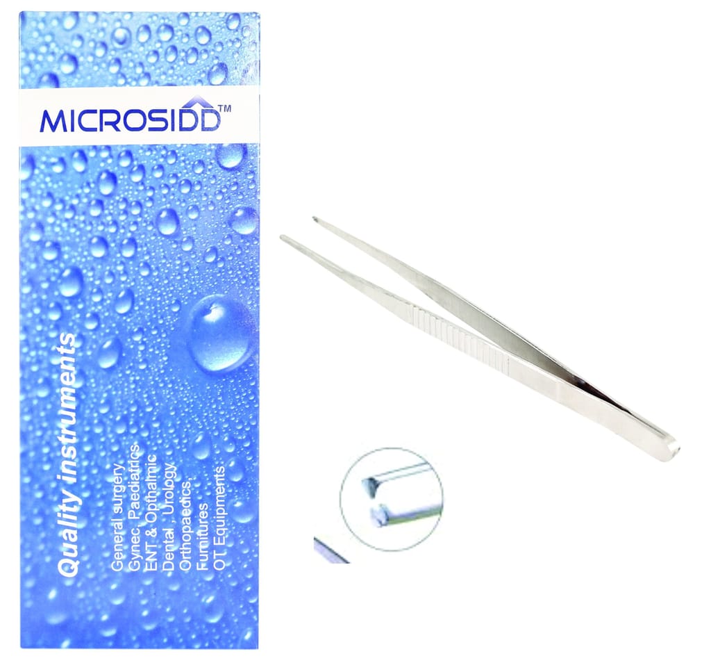 Microsidd Thumb/Dissecting Forcep TOOTHED 6 Inches (Thumb/Tissue Holding Forcep) view 2