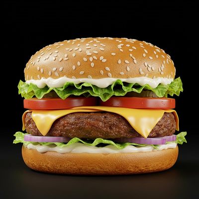 Spicy Paneer Burger