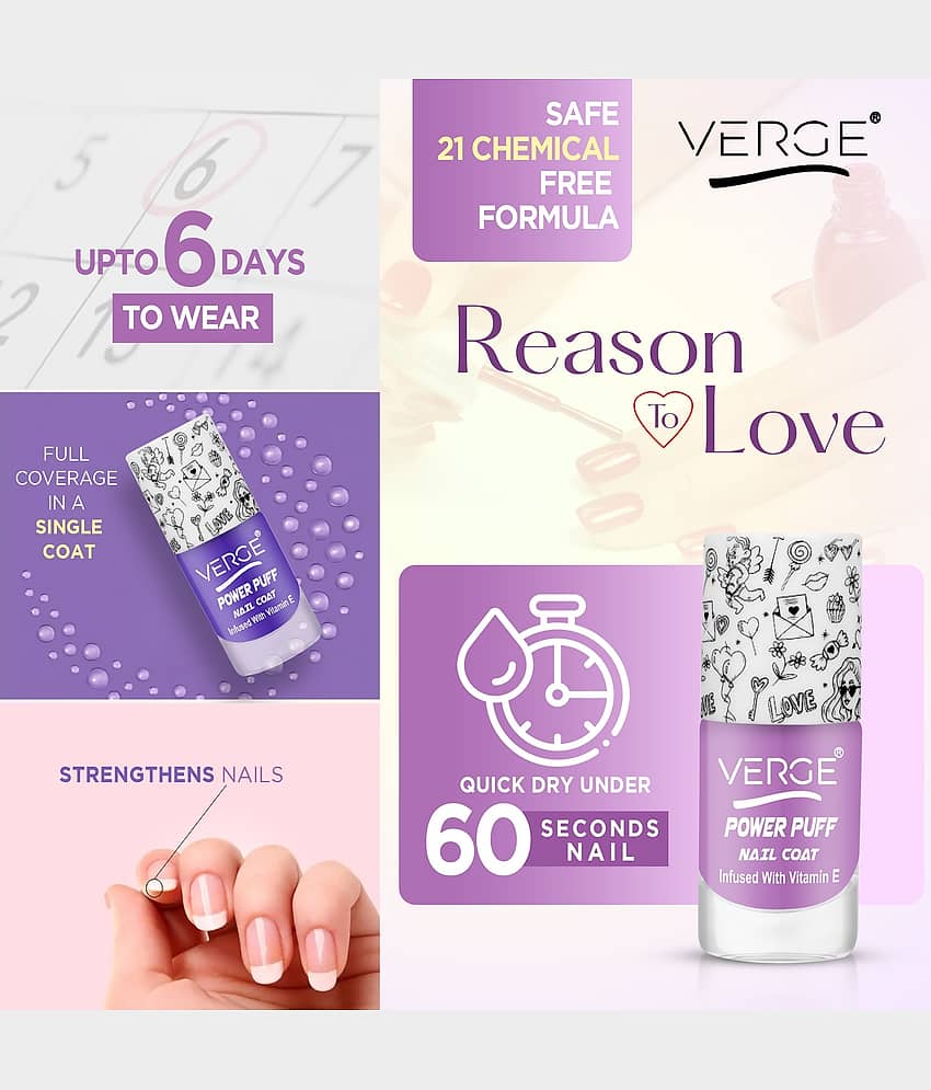 Verge Multi Nail Polish Kit With Trendy Shades, Chip-Resistant Formula (Pack of 12) view 2