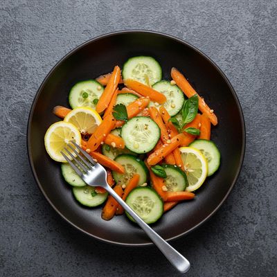 Cucumber - Carrot salad