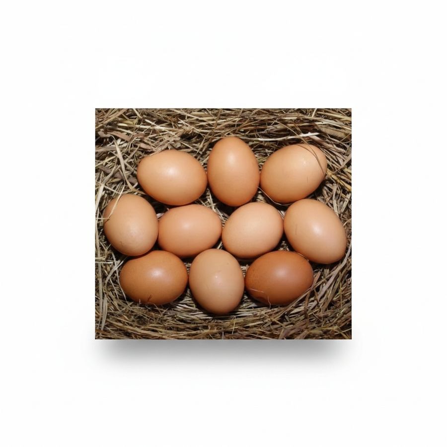 Fresh Farm Eggs - 50 gm - One unit of fresh egg view 2