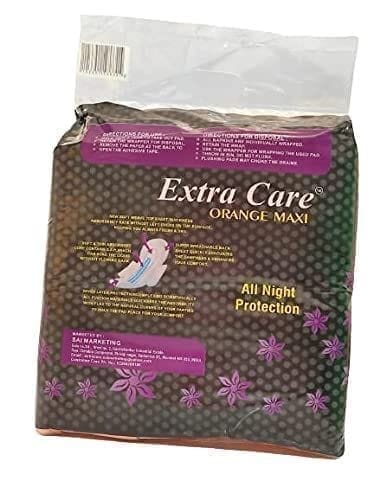 ALIZEE Extra Care Red Maxi Sanitary Pads for Women | Skin Friendly, Odour free Sanitary Napkins for Day & Night Leak Protection (40 Sanitary Pad + 10 Panty Liners, Size 2XL) Pack of 2 view 2