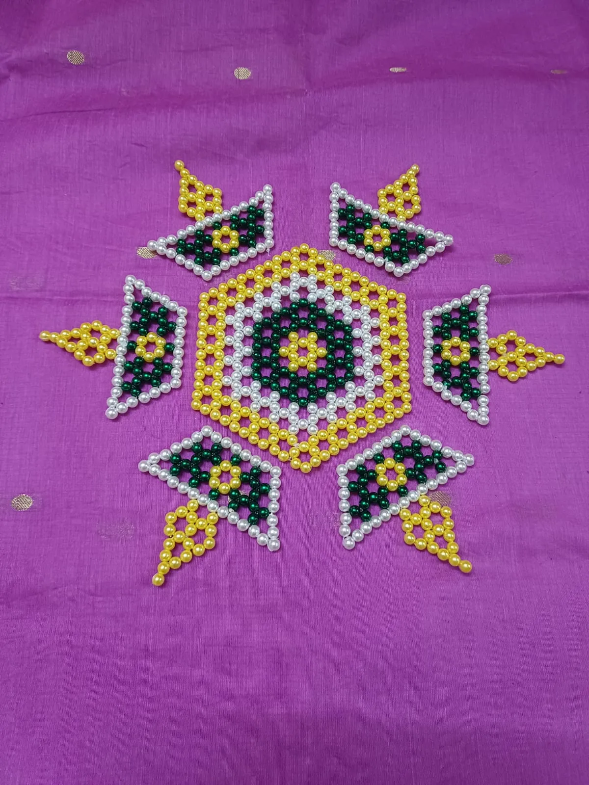 Diya Rangoli