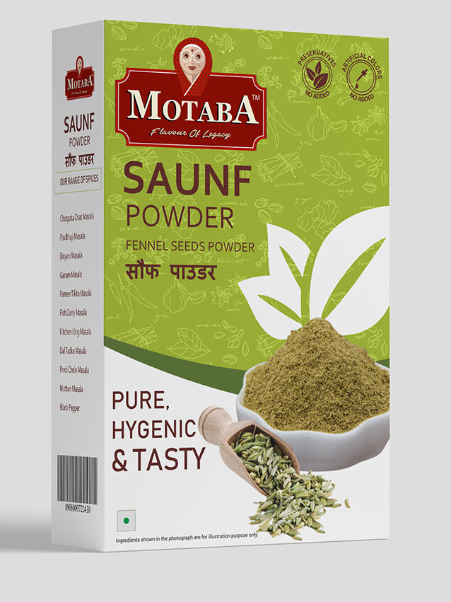 MOTABA Saunf Powder (Fennel), 100 gm view 2