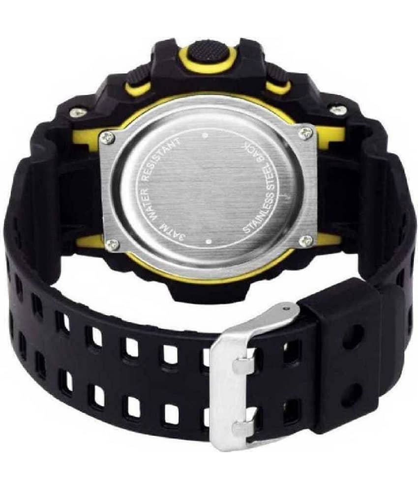 Hala Yellow Dial Digital Boys Watch ( Pack of 1 ) view 2