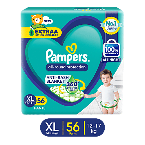 Pampers Dpr Ab Pants Sml Jumbo Pm (56 Pants)