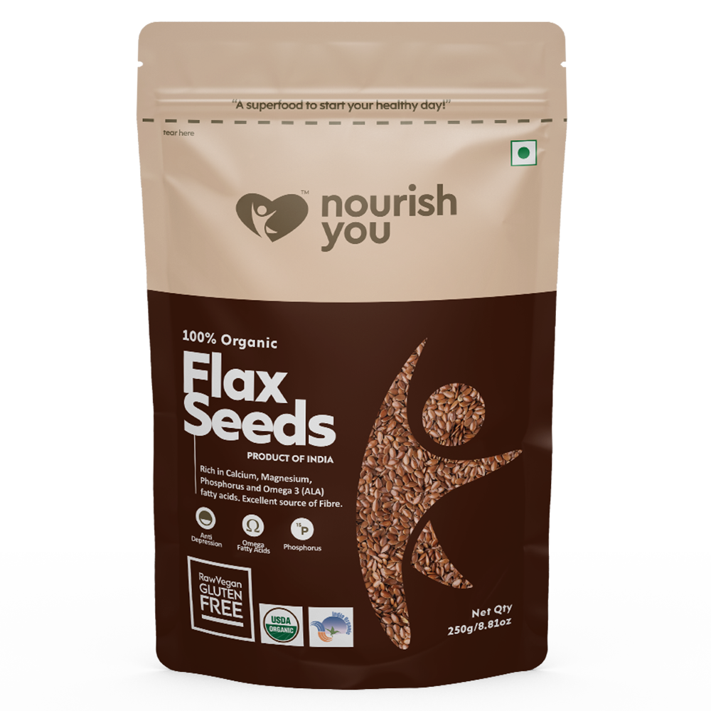 Raw Flax Seeds - 150 g