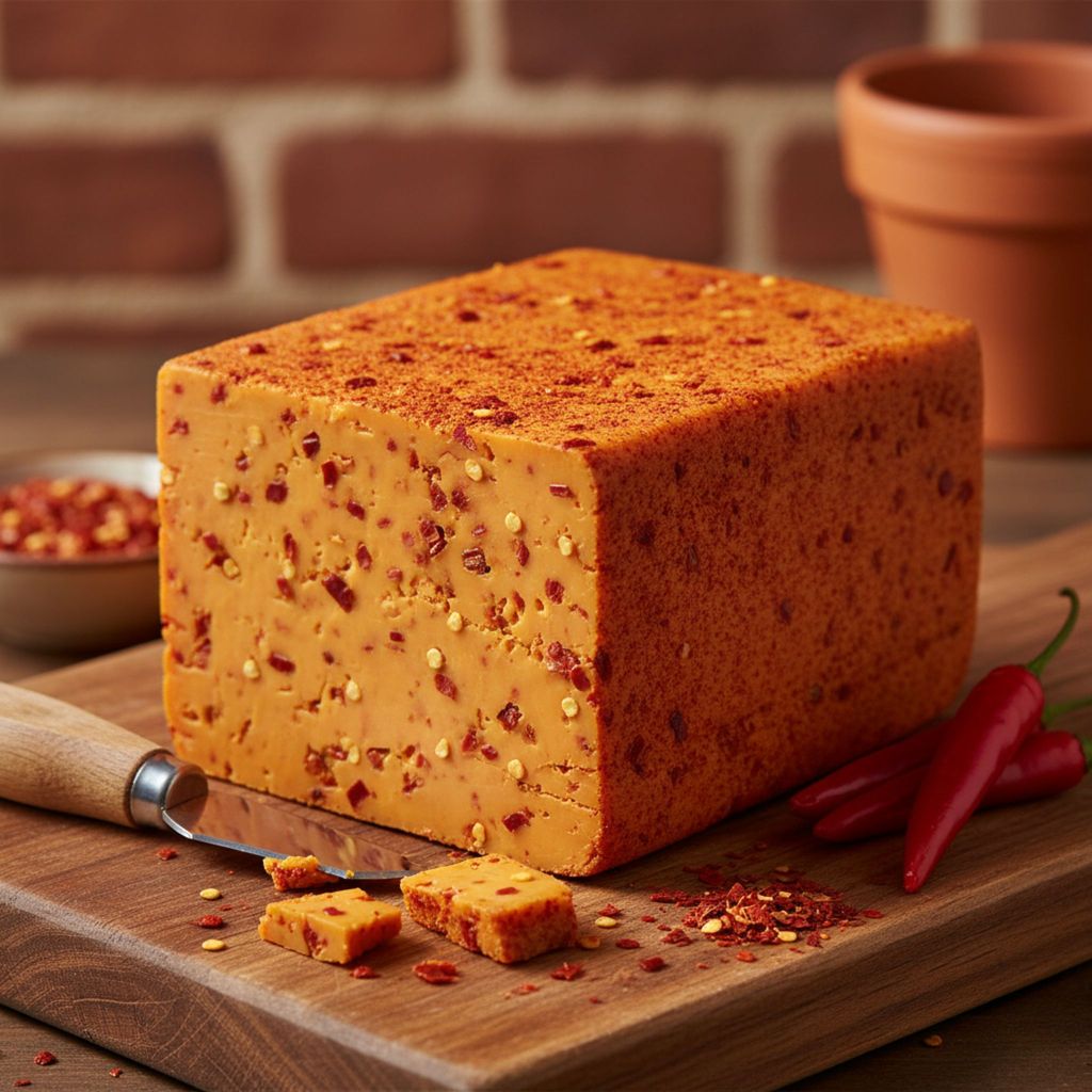 Mishti Gourmet Natural Chilli Cheddar 200g view 2