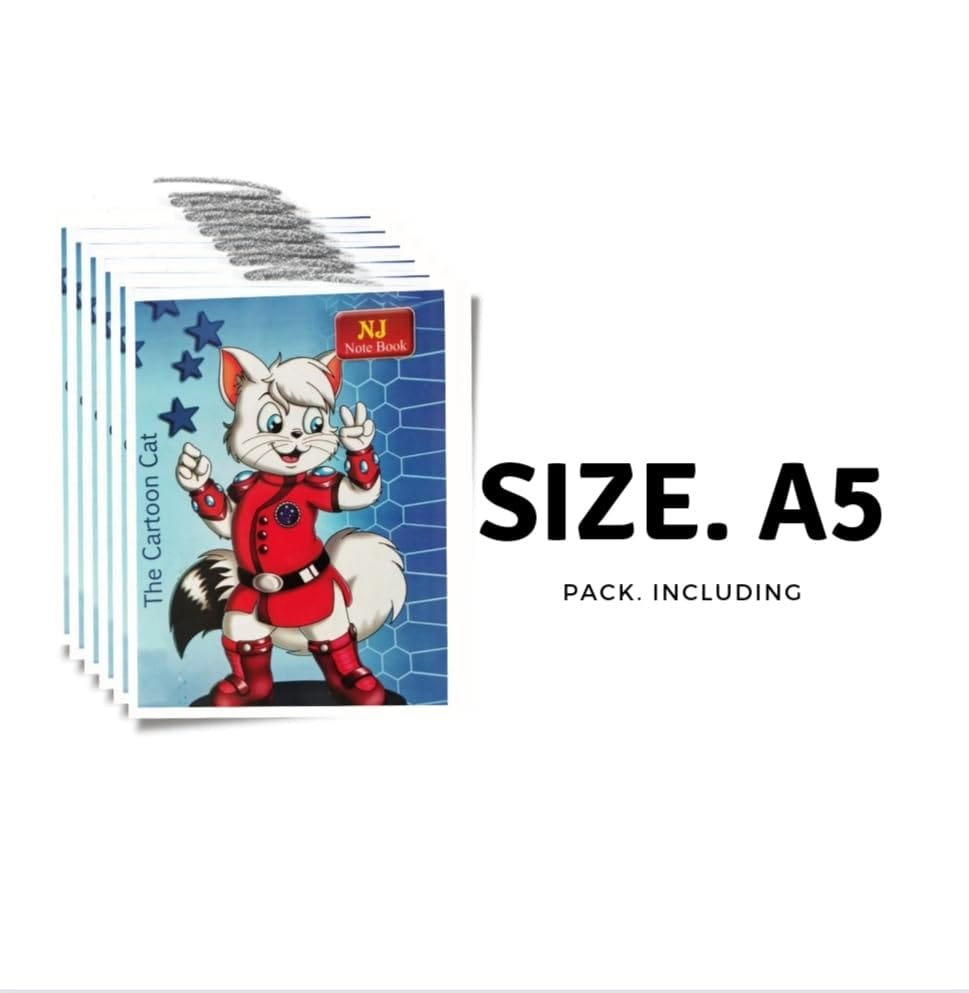 Nj Notebook Wrtting Paper Book (COMBO) Pack Of 24 view 2