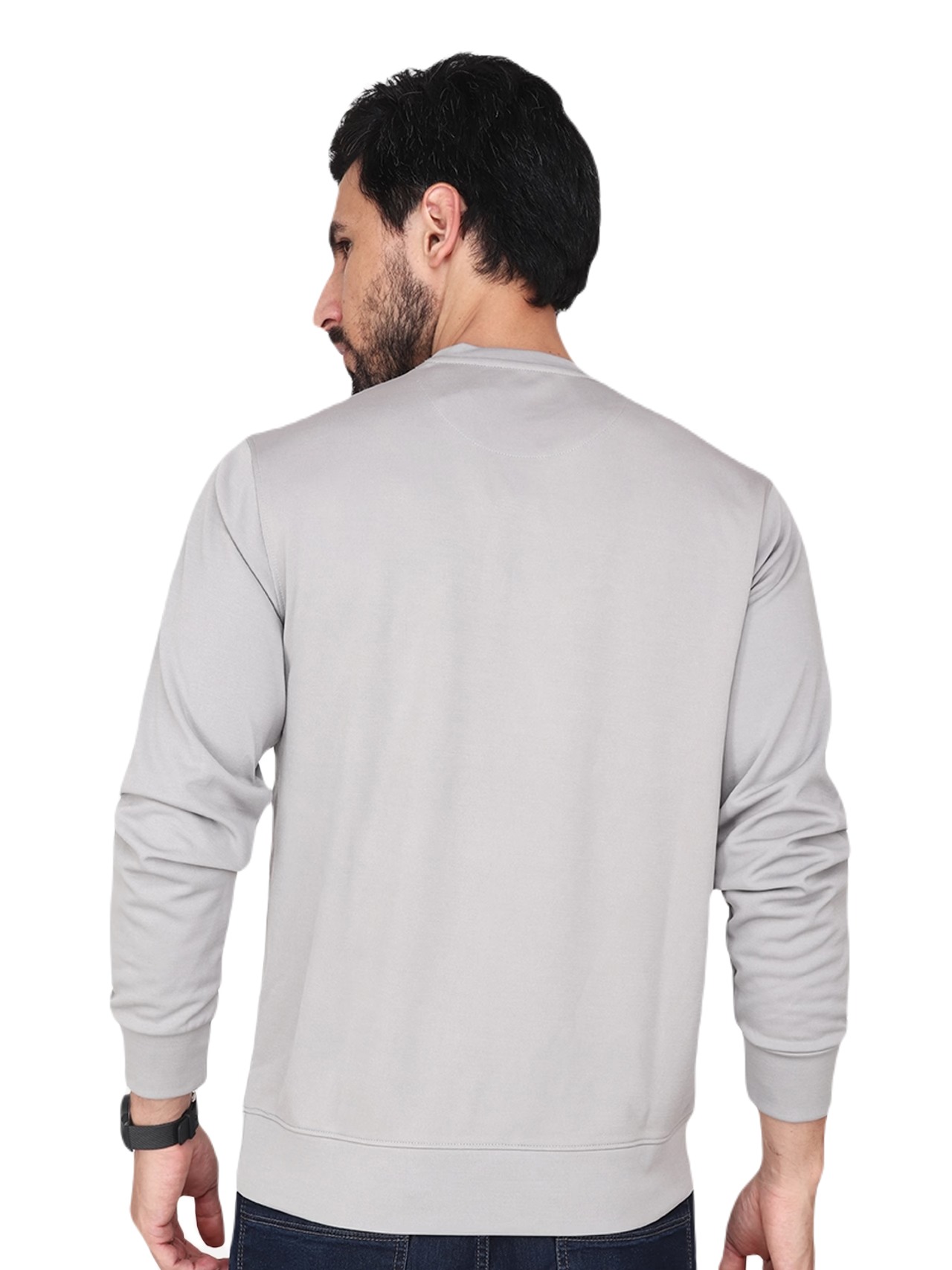 Albion Mens Casual Full Sleeve Sewatshirt view 2