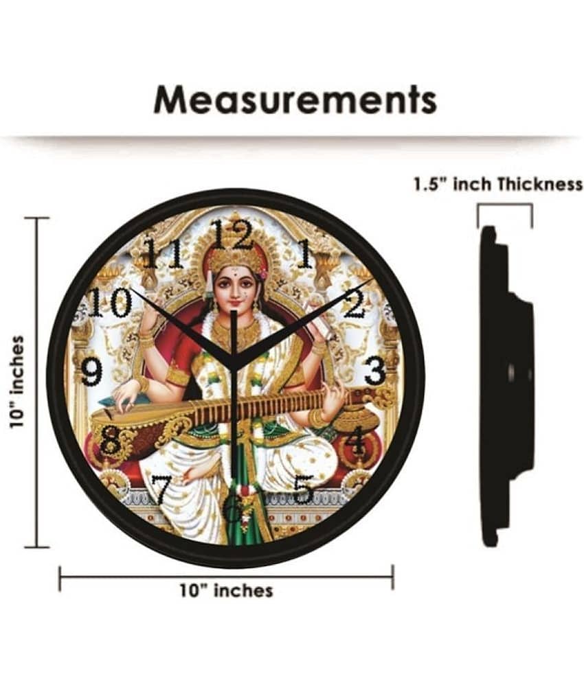 KP CRAFT Circular Analog Wall Clock view 2