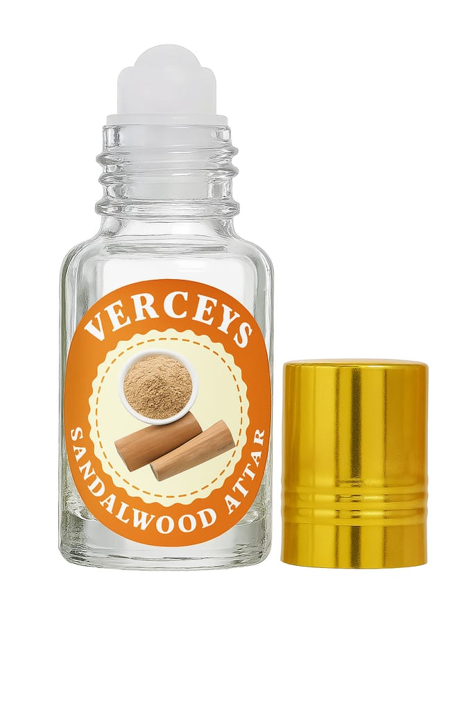 Improves the positivity Rahu Planet With Verceys 3 ML Roll On Chandan sandalwood attar ittar for Anxiety Relaxation attraction Focus & wealth view 2