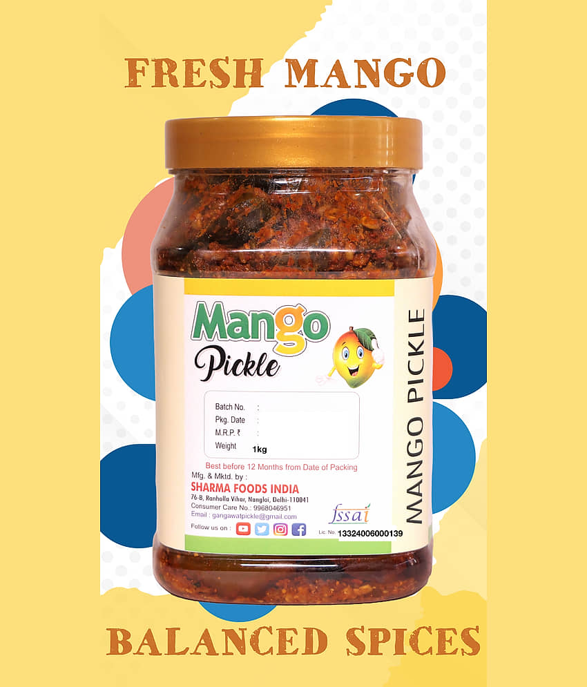 gangawat mango Fruit Pickle 800 g view 2