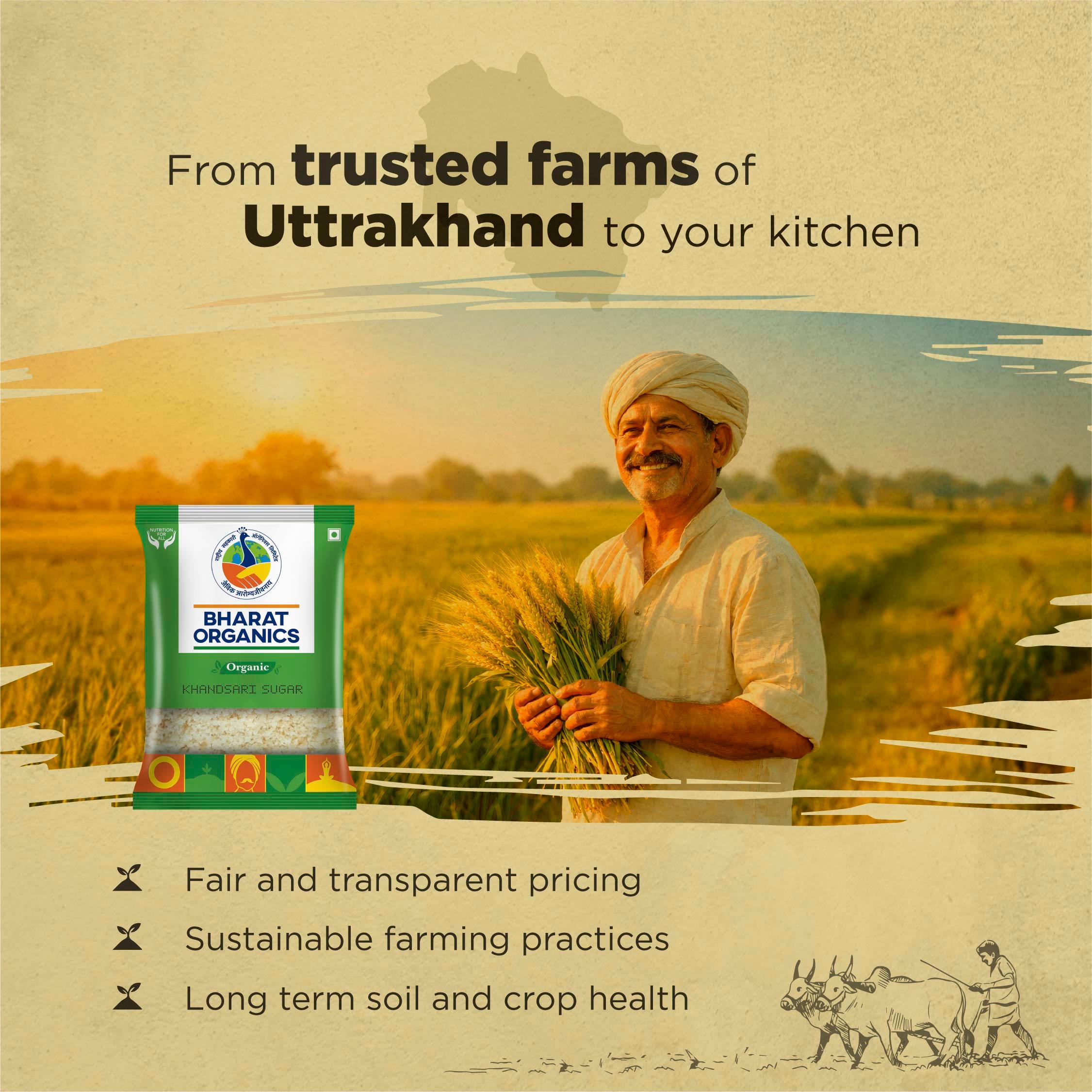 Organic Khandsari Sugar - Bharat Organics view 2