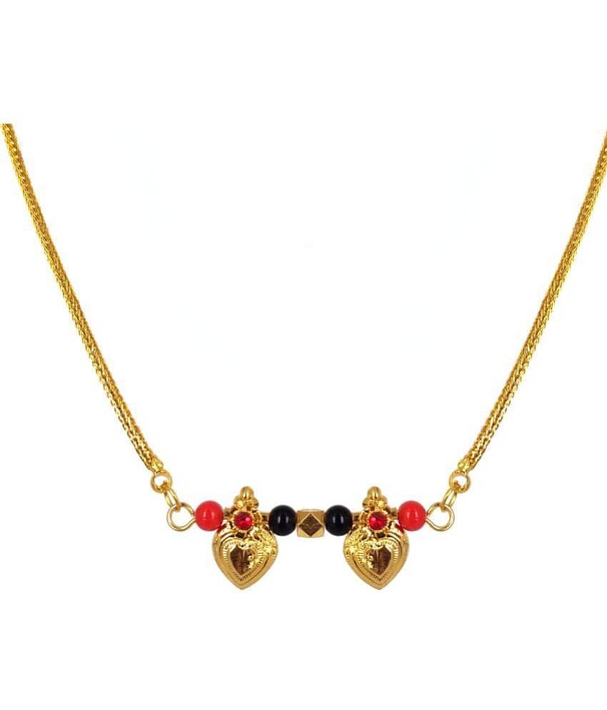JIPPA Golden Mangalsutra ( Pack of 1 ) view 2