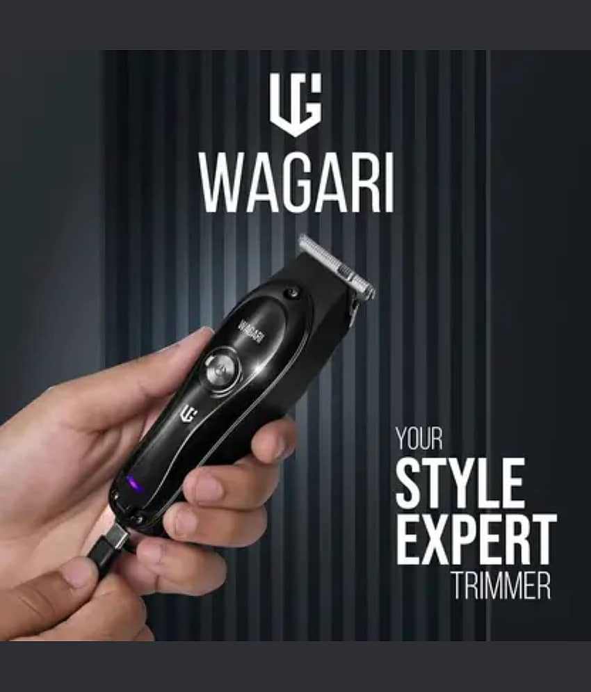 wagari AT 118 Black Cordless Beard Trimmer With 240 minutes Runtime