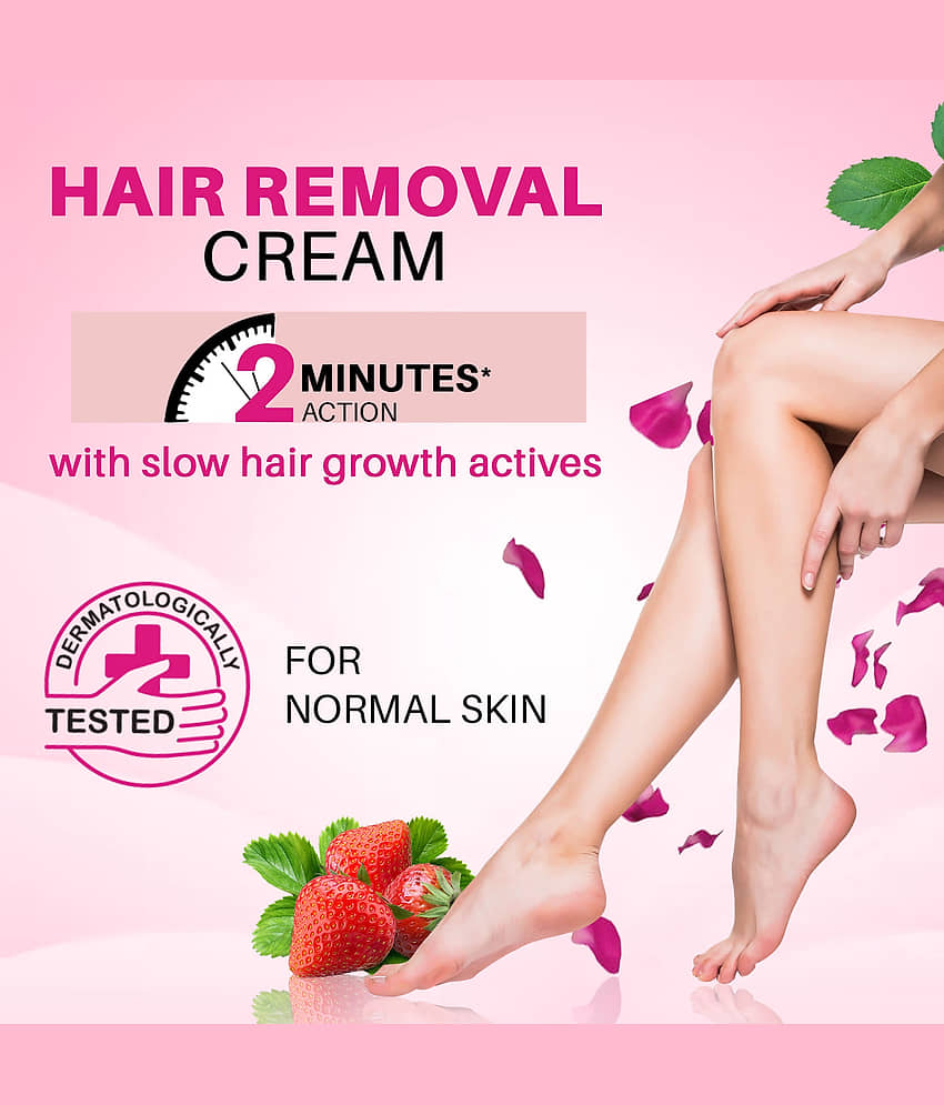 Nimson Dermatologist tested Hair Removal Cream for Men & Women 120 ( Pack of 2 ) view 2