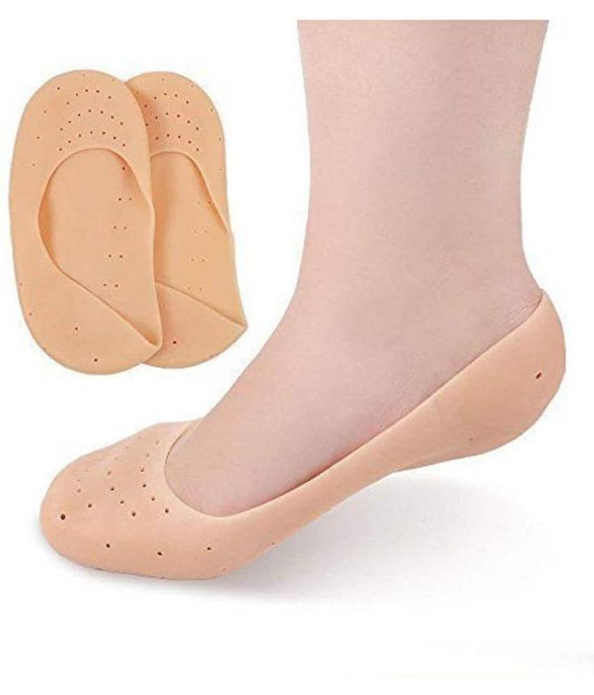HINGOL Silicone Gel Anti Crack Full Length Foot Protector Free Size view 2