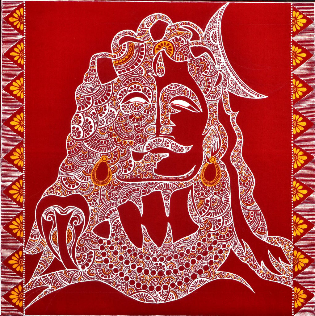Aipanart decorations Adi Yogi view 2