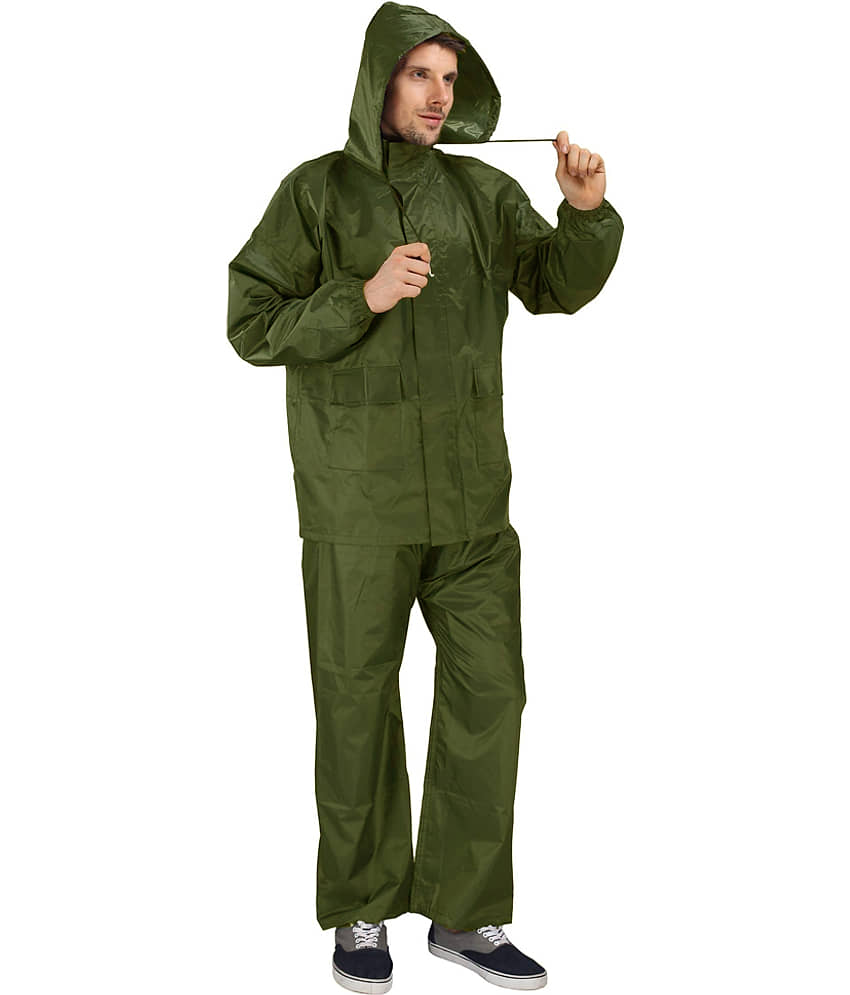 Goodluck Raincoat Set - Brown view 2