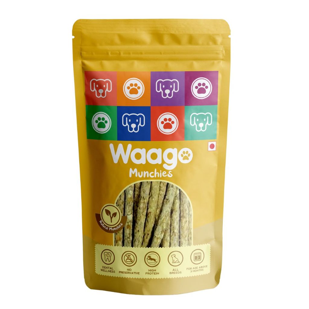 Waago Dog Chew Natural Munchies 300 gm