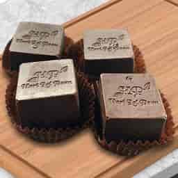 Pack Of 4 Dark Chocolate Cubes