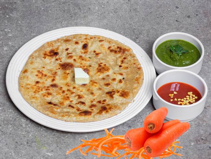 Gajar Ka Paratha [2pcs]