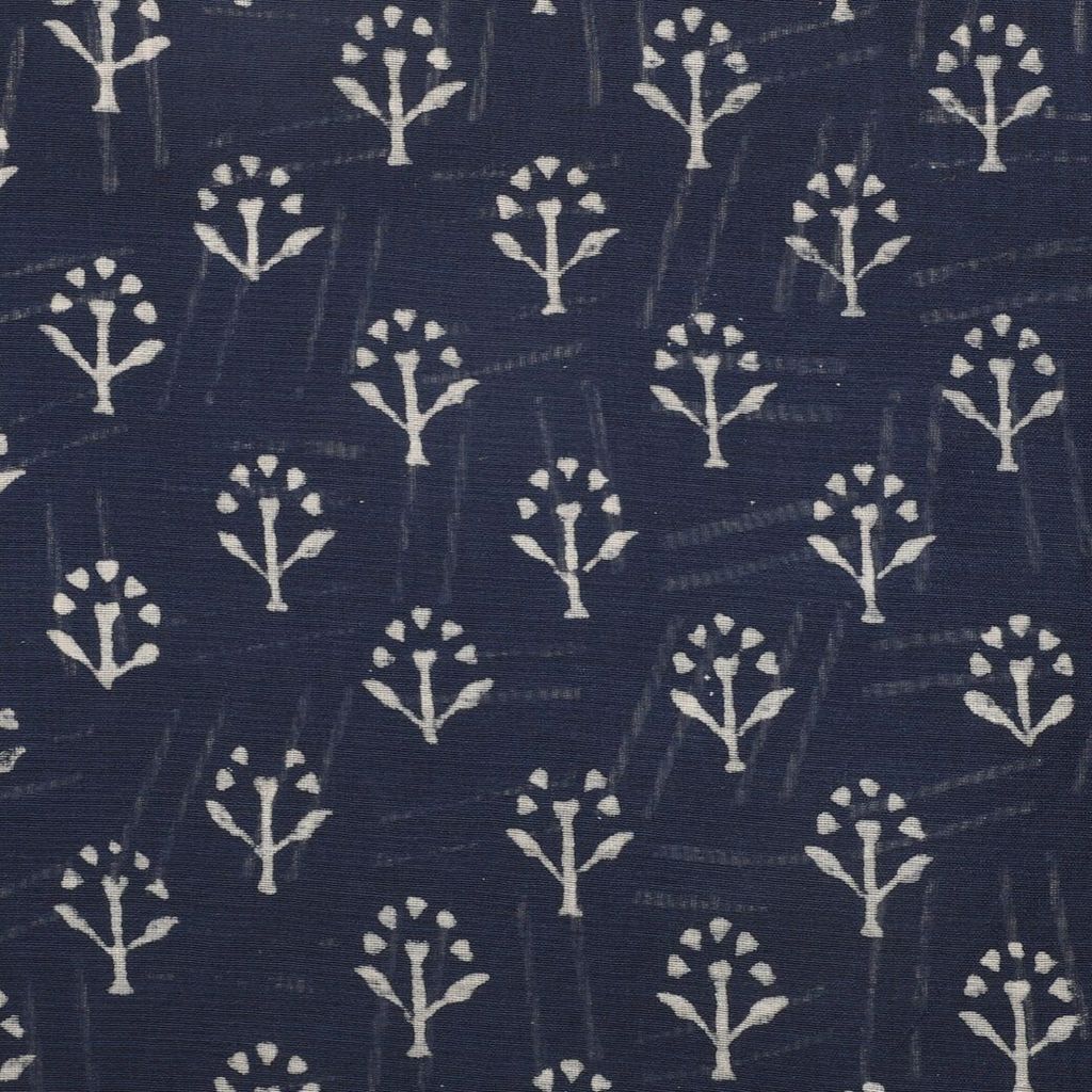HANDLOOM CHANDERI 03 PCS DABU PRINTED SUIT (SKU - 1RDS01270221 Suit 78) view 2