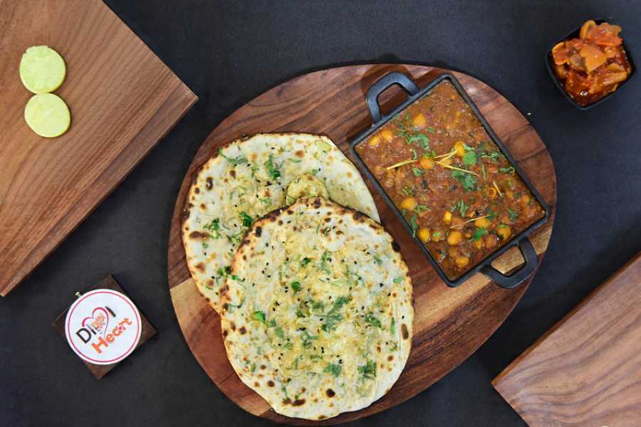 Jain chole bhature
