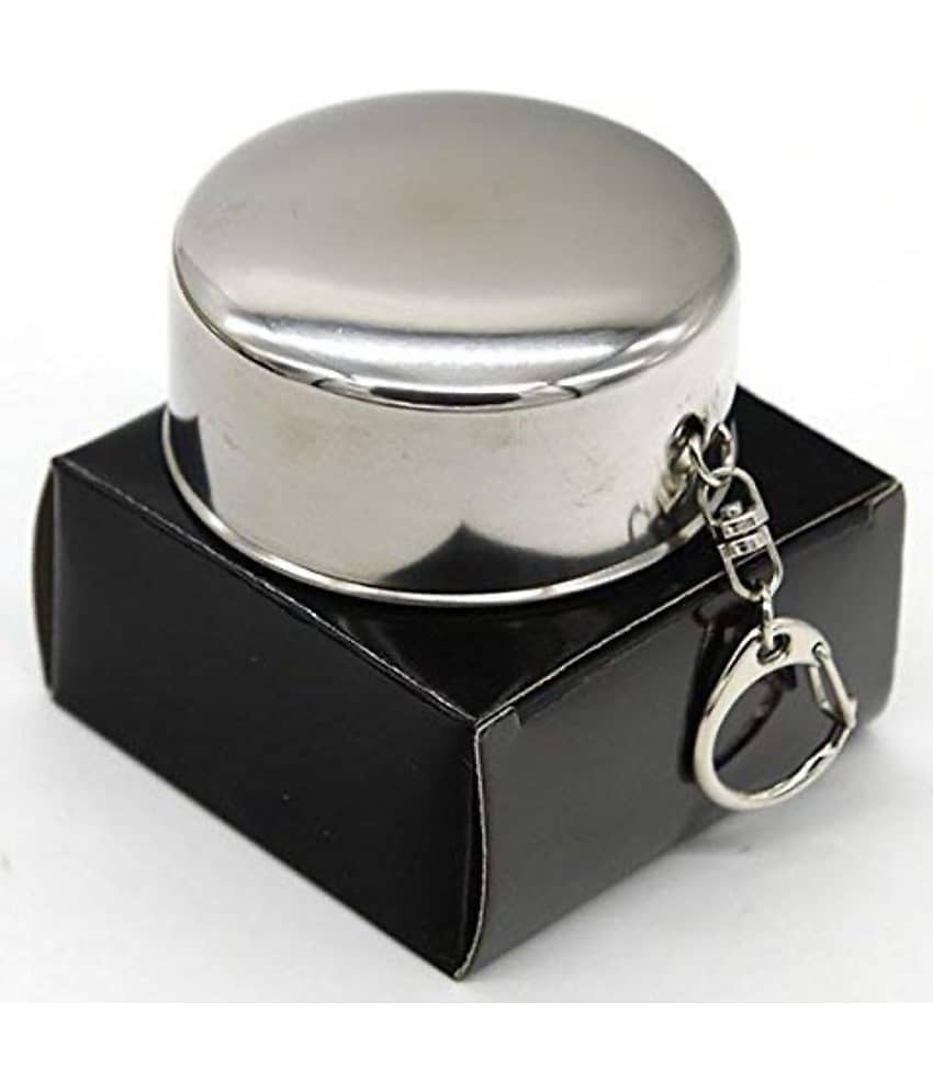 MANDEV STEEL POCKET CUP Solid Stainless Steel Tea Cup 150 ml ( Pack of 1 ) view 2