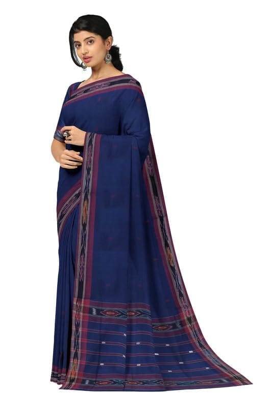 APCO Handloom (A Andhra Pradesh Govt Emporium)- Women's Traditional Pure Handloom Dulla Cotton Saree | DL0047 view 2