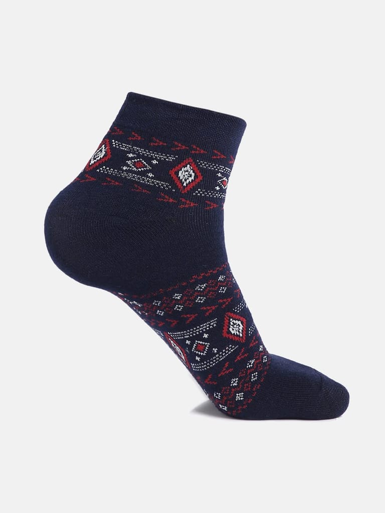 Kolor Fusion Men Above Ankle Length Cotton Socks (Pack of 4) view 2