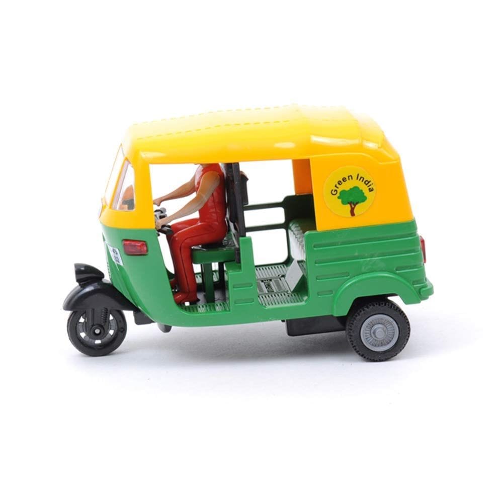 Shree Satguru Toys CNG Pull Back Auto Rickshaw | Vehicles Scaled Models view 2